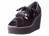 Peep-toe Wedge