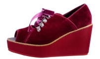 Peep-toe Wedge
