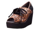 Peep-toe Wedge